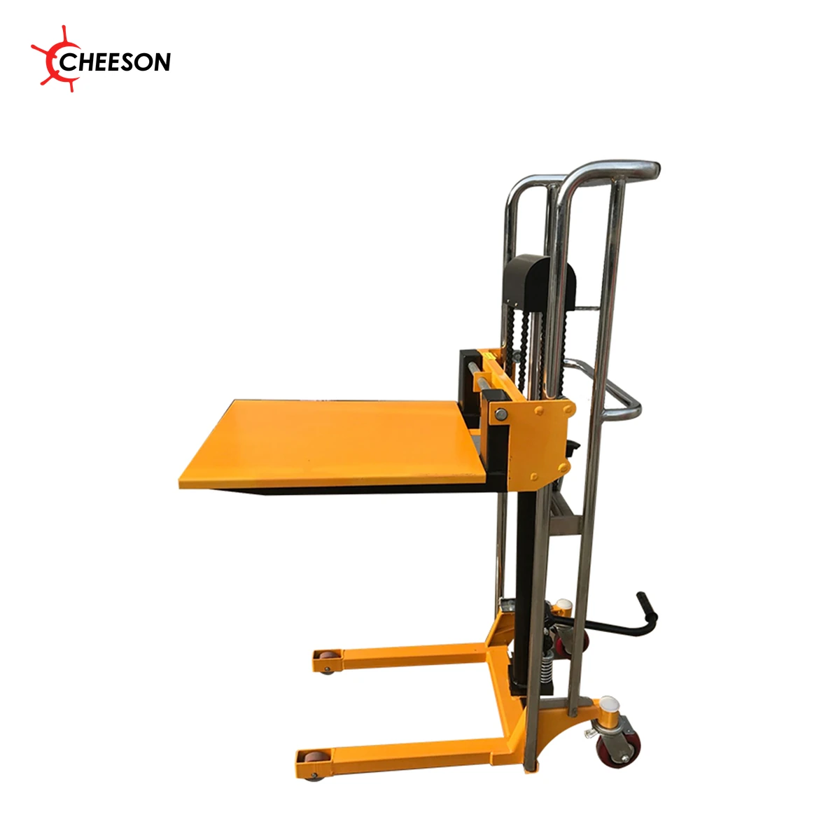 CHEESON light manual platform stackers, representative series configuration