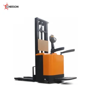 CHEESON stand-on electric stackers, representative series configuration