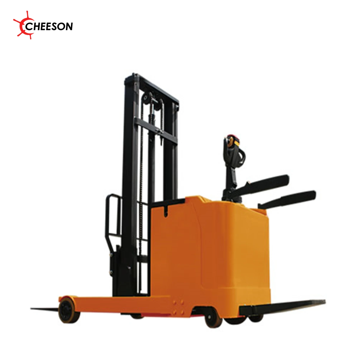 CHEESON stand-on reach trucks, representative series configuration